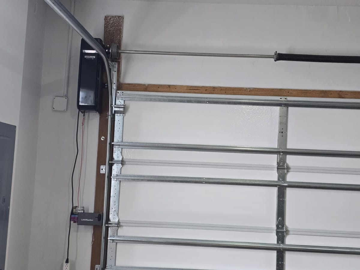 Garage Door Opener Installation in Lake Placid