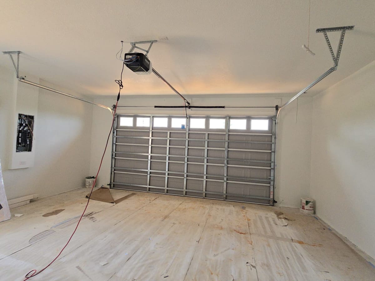 Residential Garage Door Installation in Lake Placid